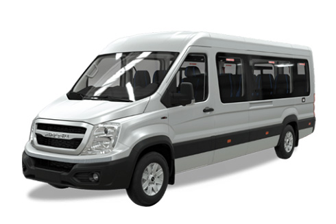 Force Urbania Tempo Traveler en la India