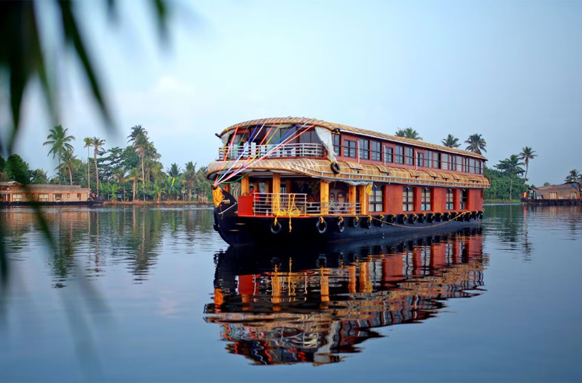 Backwaters de Alleppey en casa flotante