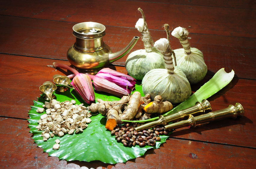 Tratamientos de ayurveda en Kerala