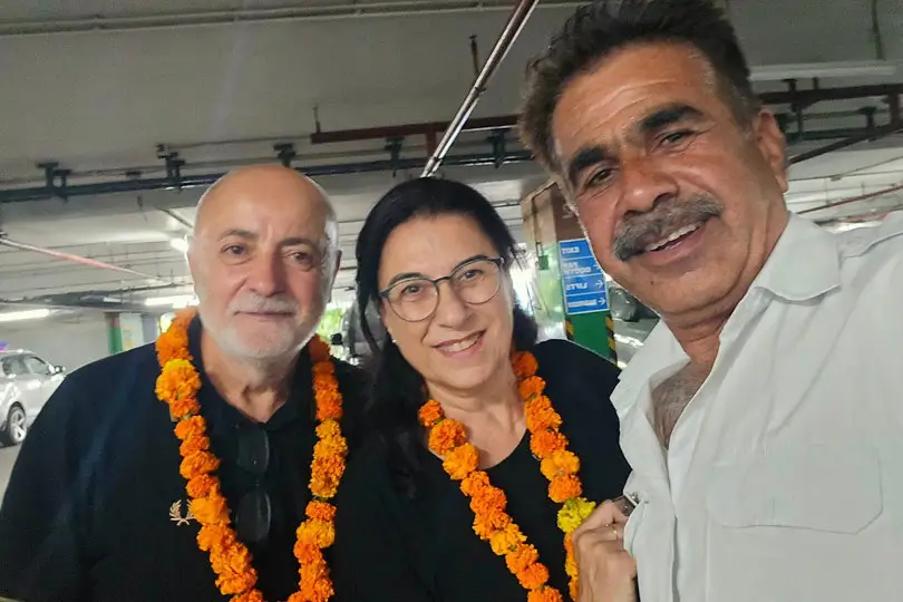 India en 15 días con conductor privado