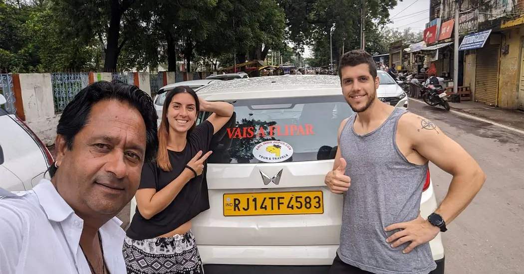 Kerala con coche y conductor