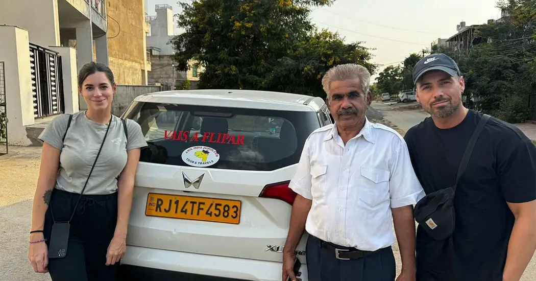 Viajar a India desde España con chofer privado