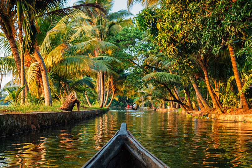 Paquete turístico de lujo en Kerala